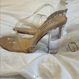 Steve Madden Clear Heels